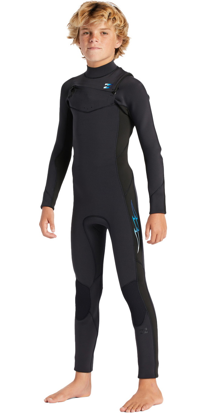 2023 Billabong Junior Absolute 4/3mm GBS Chest Zip Wetsuit